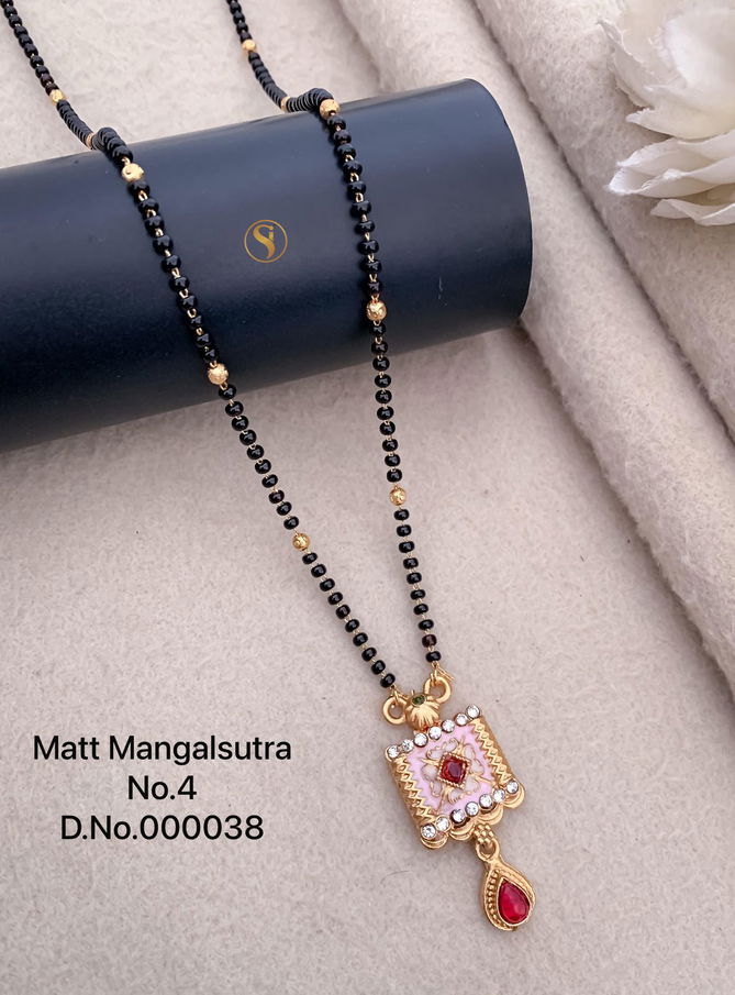 4 MH Daily Wear Matte Mangalsutra Manufacturers
